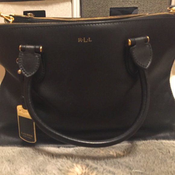 Ralph Lauren Newberry Double Zip Satchel